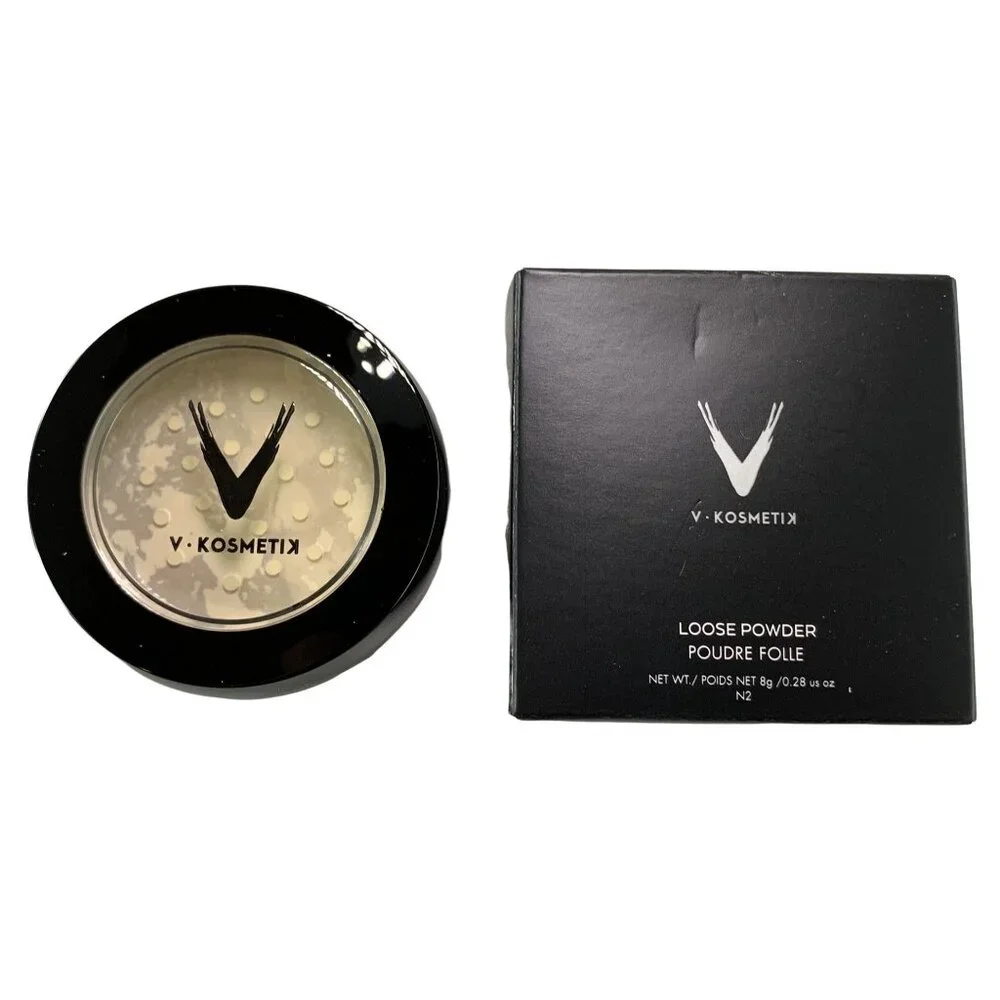 V Kosmetik Loose Powder N2 Cool Neutral 8g Lightweight Matte Finish Setting NEW